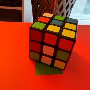Colorful Rubik's Cube Puzzle